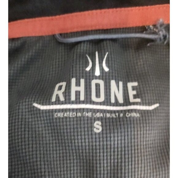 RHONE knotstandard quarter zip pullover sweatshirt size S - Picture 6 of 6
